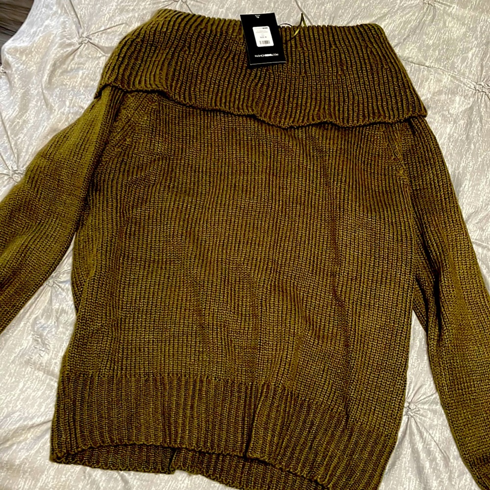 Olive Green sweater